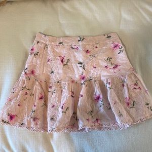 Forever 21 floral skirt